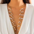 thumbnail image 3 of Collar de Torques abiertos El Mercado de Encantos con COLGANTE de lentejuelas de cristal de estrella, 3 of 4