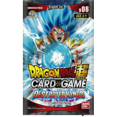 Dragon Ball Super Collectible Card Game Destroyer Kings Series 6 Booster (Best Dragon Support Cards)