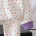 thumbnail image 6 of CAUYDY 3M 6M 9M 12M Newborn Baby Pajamas for Girls Preemie Clothes Girl Fall Winter Long Sleeved Top and Elastic Pants 2 Piece Set Infant Sleepers Cute Sizes 6-12 Months,Purple, 6 of 7