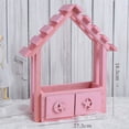 thumbnail image 5 of Kripyery Attractive Flower Basket Widely Use Wood House Shape Flower Container Pot for Home, 5 of 8