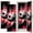 Color 4, variant on 2 Pcs School Locker Magnetic Wallpaper 12" x 36" Dynamic Soccer Ball Water Splash Fiery Flames Motion Reusable Removable Locker Accessories Back to School Supplies
