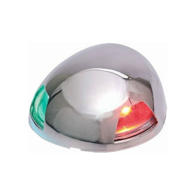 Sea Dog Navigation Light 400059-1 Combination Bow Light; LED; 12 Volt DC; 304 Stainless Steel; IP67 Waterproof; With 316 Stainless Steel Base