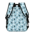 thumbnail image 4 of Balery Black White Gray Rabbit Mochila Escolar Impresa, Mochila Ligera para Viajes Casual, Mochila Duradera y Cómoda Multifuncional, Mochila para Laptop-One Size, 4 of 5