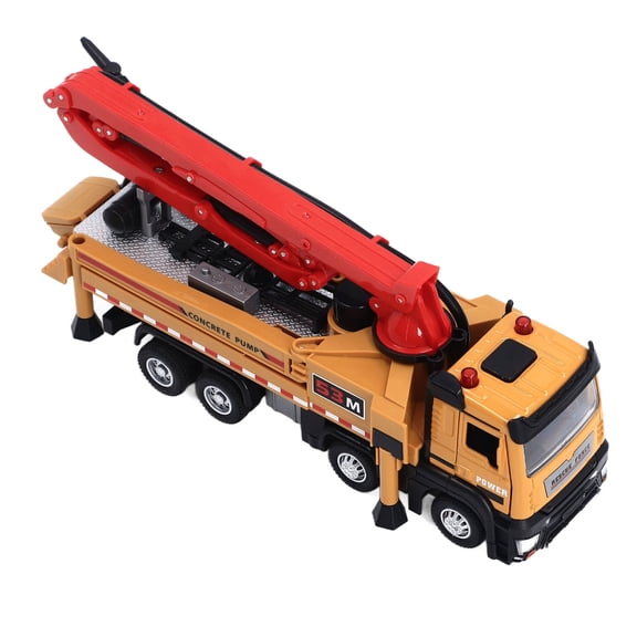 High,Simulation Concrete Mixer Truck, 1:32 Scale Alloy Model, Develops Coordination Practical Skills