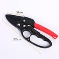 thumbnail image 2 of Ratchet Pruning Shears Gardening Tool – Anvil Pruner Garden Shears with Assisted Action – Ratchet Pruners for Gardening with Heavy Duty, Nonstick Steel – Garden Tools, 2 of 9