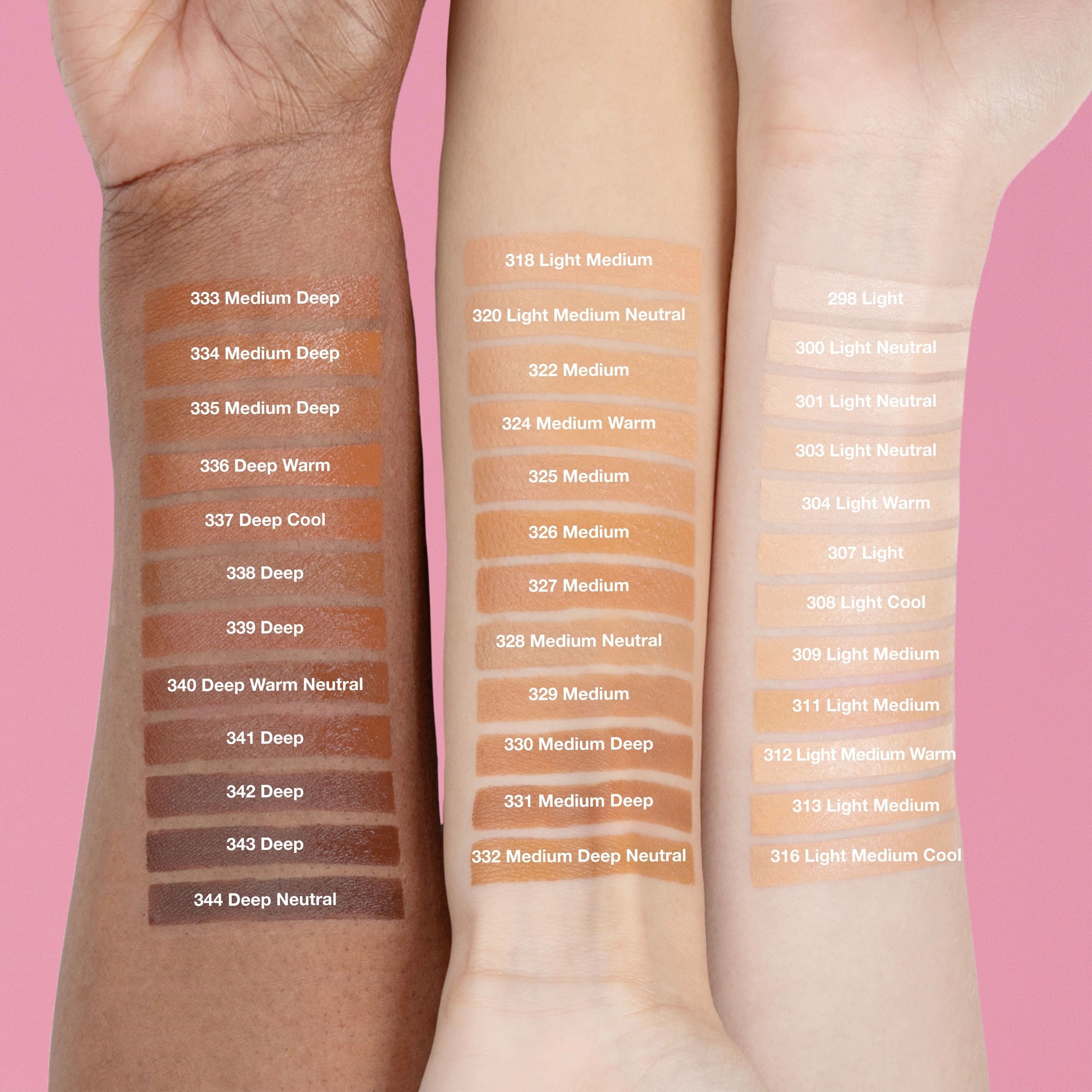 Pretty Smart Instant Chemistry Medium Coverage Foundation, 336 Deep Warm, 1.08 fl. oz.