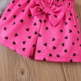 thumbnail image 7 of UAYOTSE Toddler Baby 6M 12M 18M 2T 3T Girl Outfits Floral Summer Clothes Infant Spring Ruffle Sleeve Shirt Tops Cute Shorts Set,Sizes 1-2 Years, 7 of 7