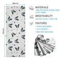 thumbnail image 2 of French Bulldog Hot Yoga Mat Towel Non Slip for Hot Yoga - Quick-Drying Yoga Mat Cover with 4 Corner Pockets with Travel Bag - Hot Yoga Towel Non Slip 74"x26", 2 of 6