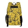 thumbnail image 3 of Ttyddzy Clear Backpack Heavy Duty PVC Transparent Backpack for College Workplace, Yellow, 3 of 8