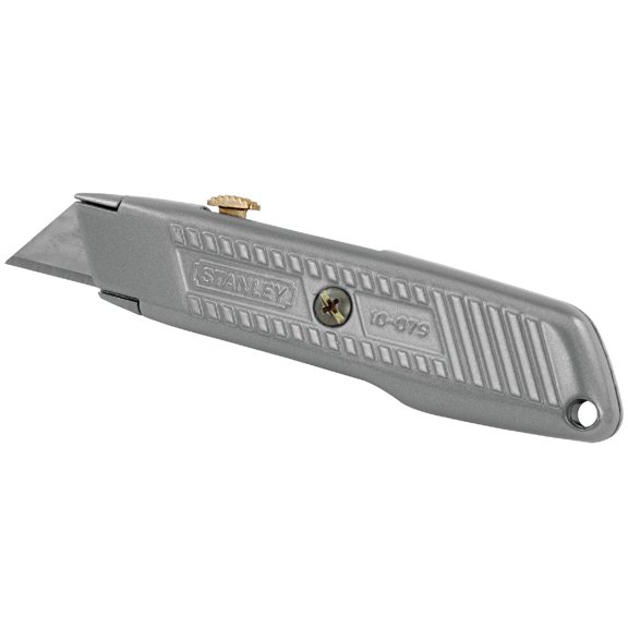Stanley Utility Knife 10-079 Interlock Retractable Blade - 1 Blade, Multicolor