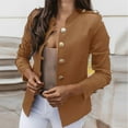 thumbnail image 4 of Casual Blazers for Women 2025 Long Sleeve Open Front Neck Business Casual Work Office Jacket, 4 of 6