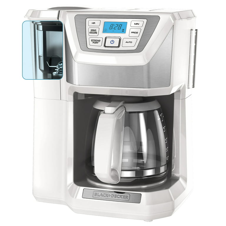 BLACK+DECKER 3-Cup Black Residential Drip Coffee Maker in the Coffee Makers  department at