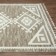 thumbnail image 6 of Luxe Weavers South Western Fringe Geometric Brown 6x9 Area Rug for Living Rooms, 6 of 8