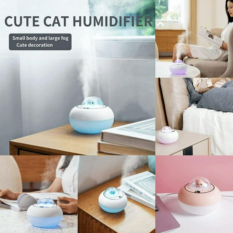 Kawaii Cat Mini Desktop Humidifier