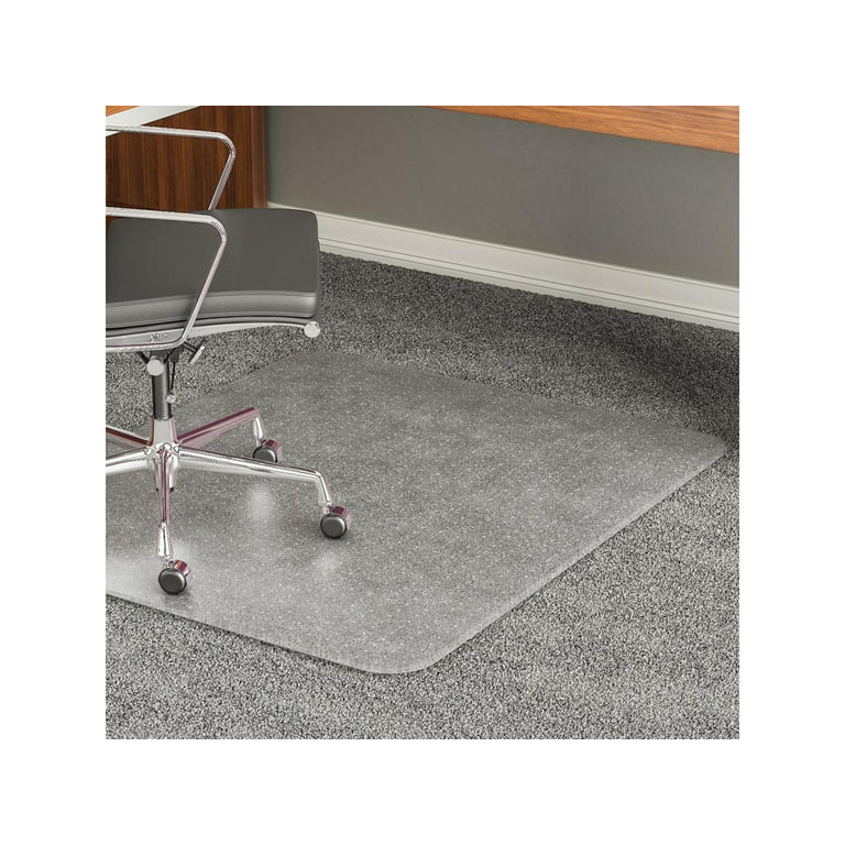 BEAUTYPEAK Rectangle Water Resistant Chair Mat with Straight Edge & Reviews