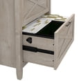 thumbnail image 5 of Bush Furniture Key West 54W Computer Desk with Storage and File Cabinet in Gray, 5 of 7