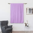thumbnail image 5 of Nvzi Blackout Tie Up Curtain Thermal Insulated Window Adjustable Balloon Curtain Shade for Small Window Rod Pocket (46" x 63", Purple), 5 of 5