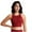 Red, variant on Kovlvoll Sports Bras for Women High Support No Underwire Seamless Wirefree Full Coverage Athletic Workout Yoga Tank Bra