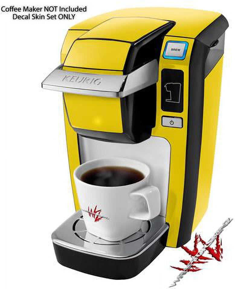 Solids Collection Yellow Decal Style Vinyl Skin fits Keurig K10