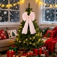 thumbnail image 4 of VALSEEL Holiday Decorative Bows Double-Layer Oversized Christmas Bow Hanging Decoration for Tree Banister and Mantel,Home Decor Collection, 4 of 6