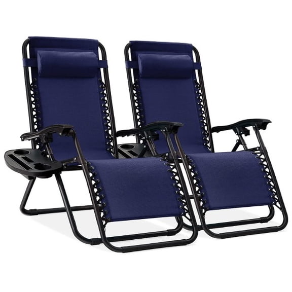 Camastro Gravedad Cero Azul Plegable Duo INMATMEX Camastro Plegable Gravedad Cero Azul Duo