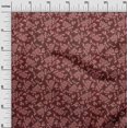 thumbnail image 3 of oneOone Polyester Spandex Maroon Fabric Batik Dress Material Fabric Print Fabric By The Yard 56 Inch Wide, 3 of 4