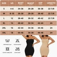 thumbnail image 4 of MISS COCOLI Strapless Shapewear Full Slips for Women Under Dresses Tummy Control Slip Body Shaper Smoothing, 4 of 6