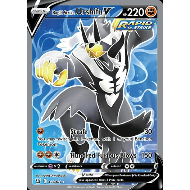 Pokemon Battle Styles Rapid Strike Urshifu V 152 Walmart Com