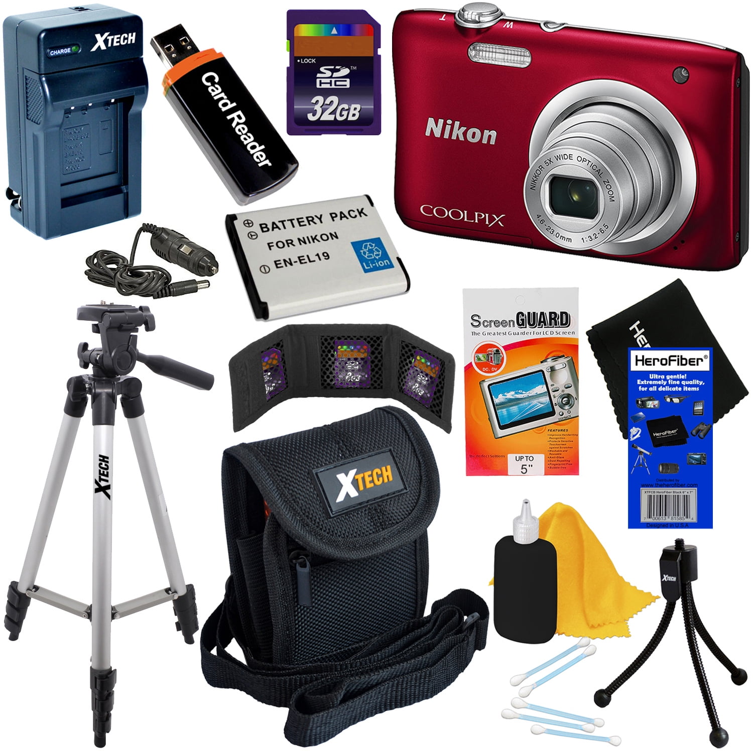 Nikon COOLPIX A100 20.1 MP Digital Camera with 5x Zoom Lens & 720p Nikon COOLPIX A100 20.1 MP Digital Camera with 5x Zoom Lens & 720p