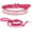 Rose Red, variant on Rhinestone Dog Collar and Leash Set for Small Dogs, Fancy Bling Diamond Cat Collar Crystal Glitter Pretty Jewel Puppy Collar with Leash for XS Small Medium Large Pet Dogs Cats