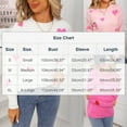 thumbnail image 3 of POROPL Fall Sweaters for Women Long Sleeve Crew Neck Sweater Knitted Print Blouse Top Pullover Size S-XL, 3 of 9