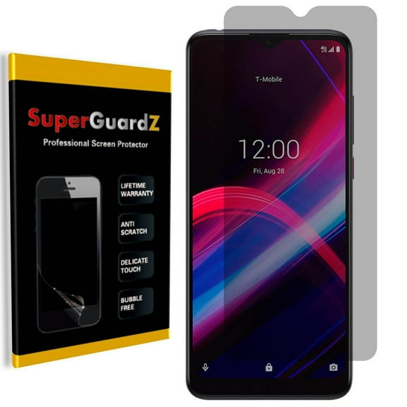 For T-Mobile Revvl 4  / Revvl 4  Plus - SuperGuardZ Privacy Anti-Spy Screen Protector, Anti-Scratch, Anti-Bubble, Anti-Fingerprint