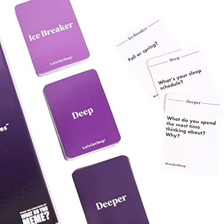 Let's Get Deep - The Adult Party Game for Couples by What Do You