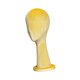 thumbnail image 5 of Soporte de exhibición de cabeza de maniquí, modelo de sombreros, peluca, soporte para auriculares, cabeza de maniquí de terciopelo portátil, estante d Amarillo, 5 of 9