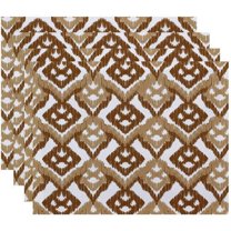 Simply Daisy 18" x 14" Hipster Geometric Print Placemats, Set of 4