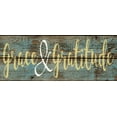 thumbnail image 2 of Greene, Taylor 32x15 Black Ornate Wood Framed with Double Matting Museum Art Print Titled - Grace And Gratitude, 2 of 4