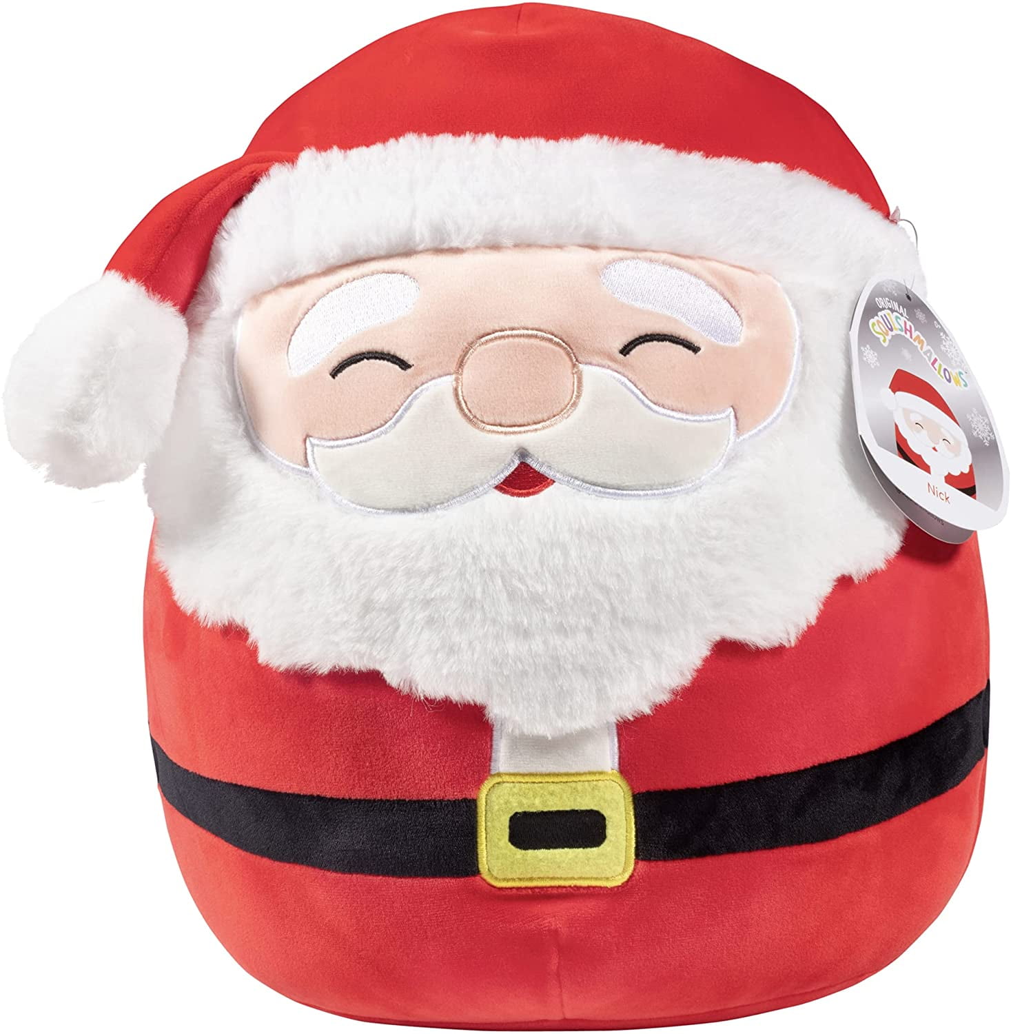 NEW Kellytoy Squishmallow 2020 Christmas Nick the Santa Claus 5" Mini Plush Doll 