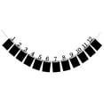 thumbnail image 1 of Happy Birthday Banner For Birthday Party Happy Birthday Decorations Happy Birthday Sign Black 9.8ft Type5, 1 of 7