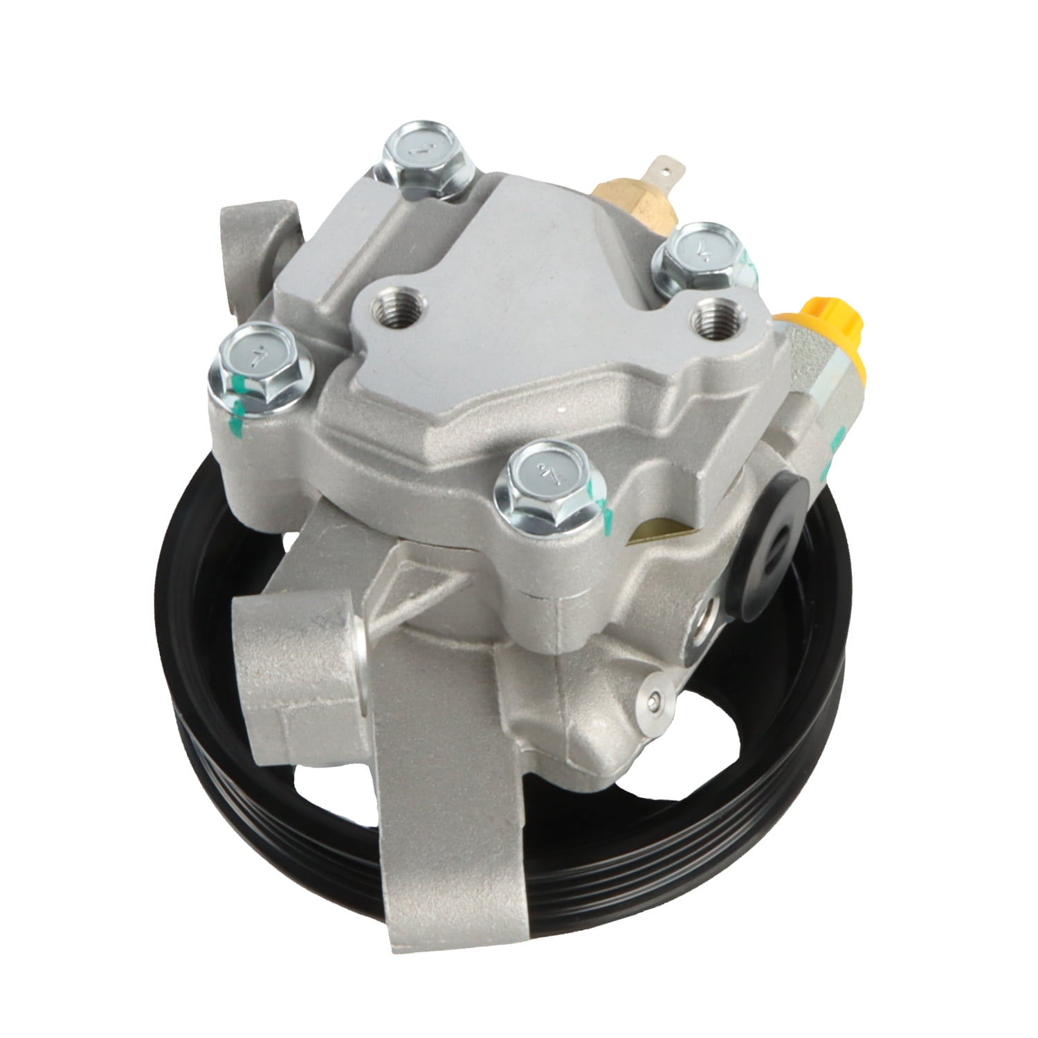 PANGOLIN Power Steering Pump with Pulley 20-1401 Compatible with 2007-2012 Edge Fusion, 2007-2012 Lincoln MKZ MKX Power Assist Steering Pump Replacement Part OE 7H6Z3A696A, 7T4Z3A696A