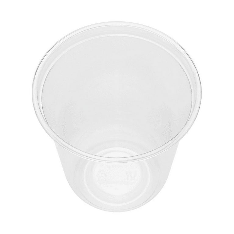 16 oz Clear PET Plastic Cups, 98mm (1000/Case)
