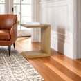 thumbnail image 4 of Jofran Nobu Modern Beveled Angle Wood Accent End C-Table, 4 of 8