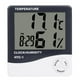 thumbnail image 2 of Termómetro Higrómetro Interior Del Reloj Del La Humedad de La Temperatura Del LCD Digital Sharpla Reloj de temperatura LCD digital, 2 of 8