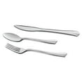 thumbnail image 2 of WNA Reflections Heavyweight Plastic Utensils, Fork, Silver, 40/Pack, 8 Packs/Carton, 2 of 2
