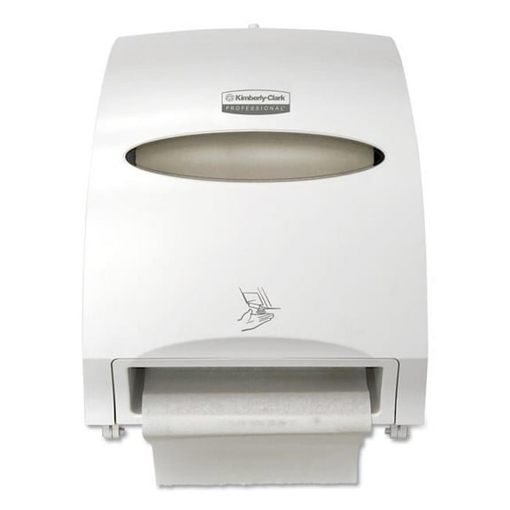Kimberly-Clark Professional 48856 12.7 in. x 9.57 in. x 15.76 in. Electronic Towel Dispenser - White (1/Carton)