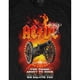thumbnail image 3 of AC/DC - Camiseta For Those About To Rock 40th Llamas de Algodón para Adultos Unisex (Negro), 3 of 3
