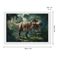 thumbnail image 2 of Diamond Art Kits for Adults, Green Forest DinosaurDiamond Painting Kits for Beginners, Frameless Round 5D Full Drill Diamonds Art Pictures Gem Art Crafts Home Decor Gifts, 2 of 8