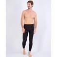 thumbnail image 4 of Real Essentials 3 Pack: Men's Thermal Underwear Base Layer Fleece Lined Pants with Fly - Long John Bottom(Big & Tall), 4 of 5
