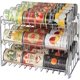 thumbnail image 1 of Chrome 3 Tier Can Storage Rack, Pantry Organization, Maxamize Cabinet Space,cromado, 1 of 7