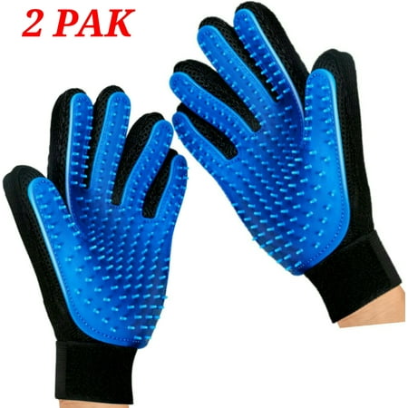 UPC: 0712038174461 | Mr. Peanut s 2 Pak HanD 259 Silicone Pins Pet Grooming Gloves