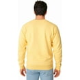 thumbnail image 2 of Milltex 403 Pigmented Dyed Crewneck Pullover Sweatshirt Soft Handfeel 3 End Fleece 80% Cotton 20% Poly 9.5 Oz 340 GSM, 2 of 4